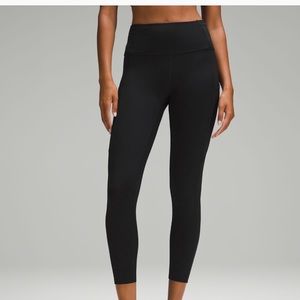 Lulu lemon fast and free leggings with pockets size 6